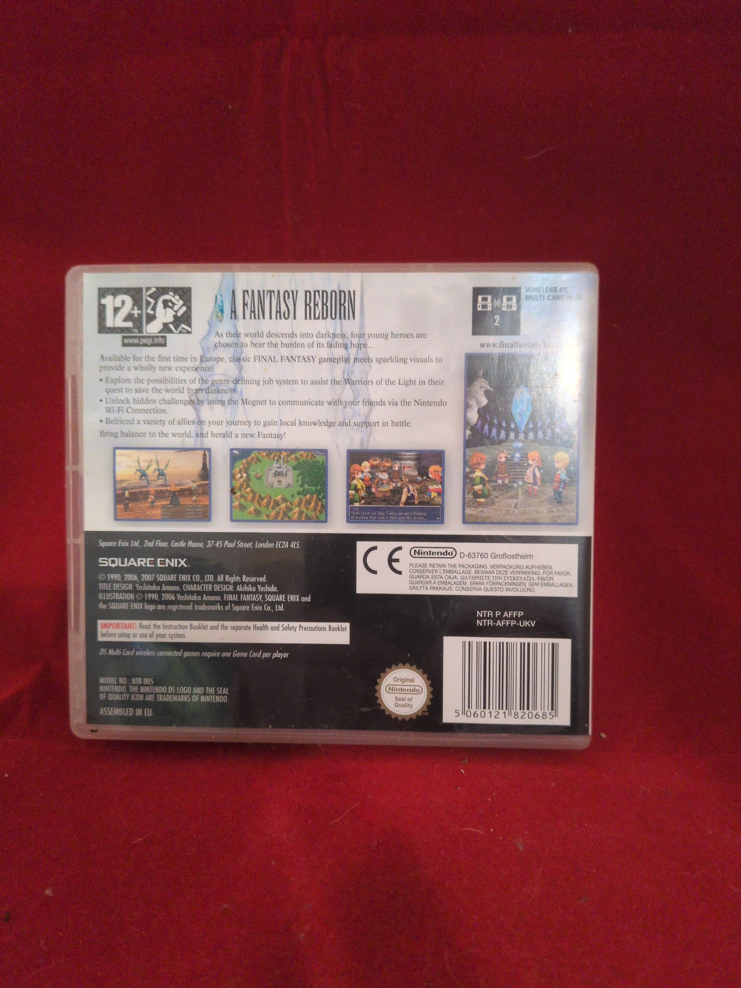 Final fantasy iii 3 Nintendo DS - TOGA Multiverse