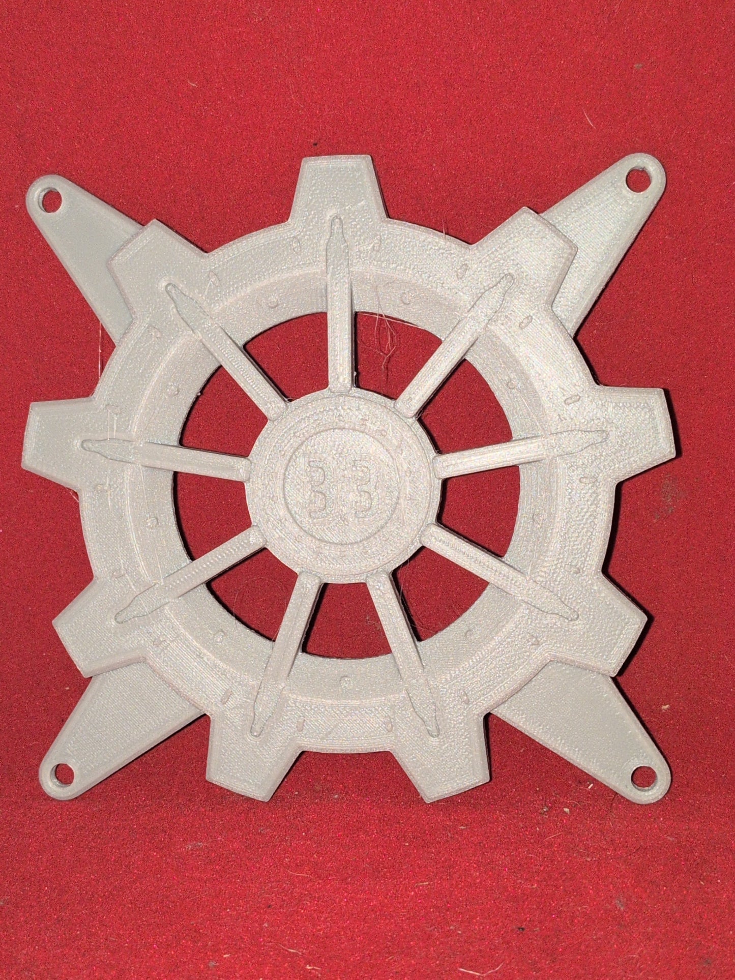 Fallout vault 120mm fan shield
