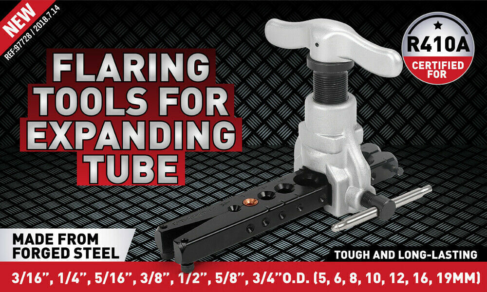 Eccentric Flaring tool kits 3/16"-3/4" Eccentric 45 degree Flaring Cone Type New - TOGA Multiverse