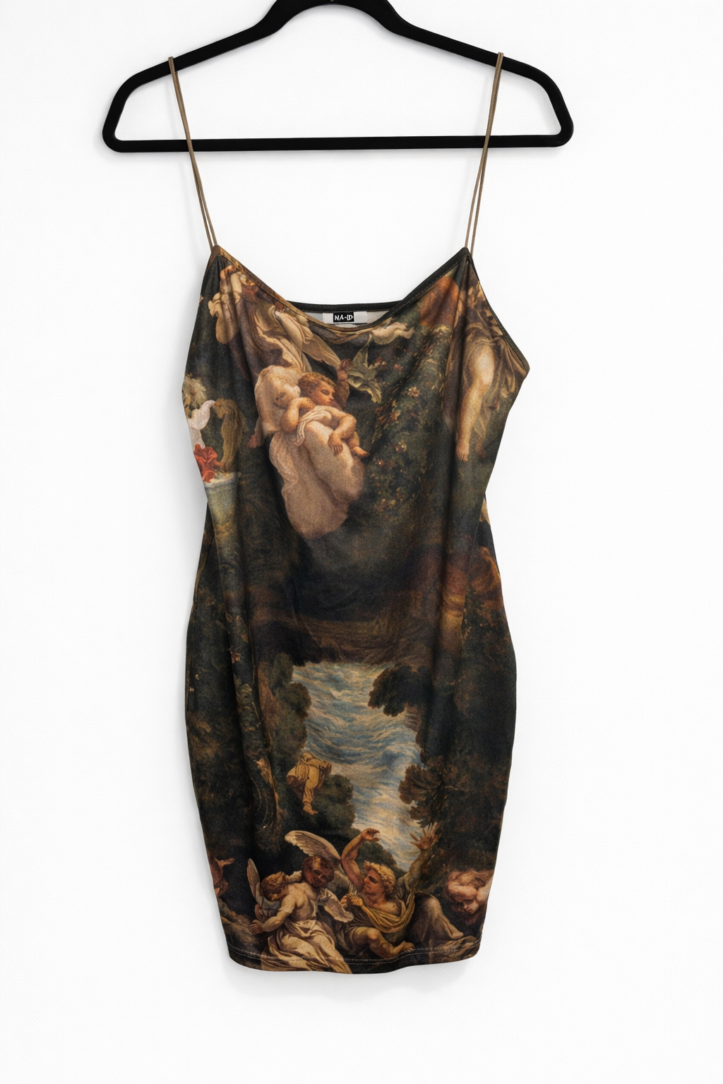 Shein Curve Art Print Dress 2XL size 18