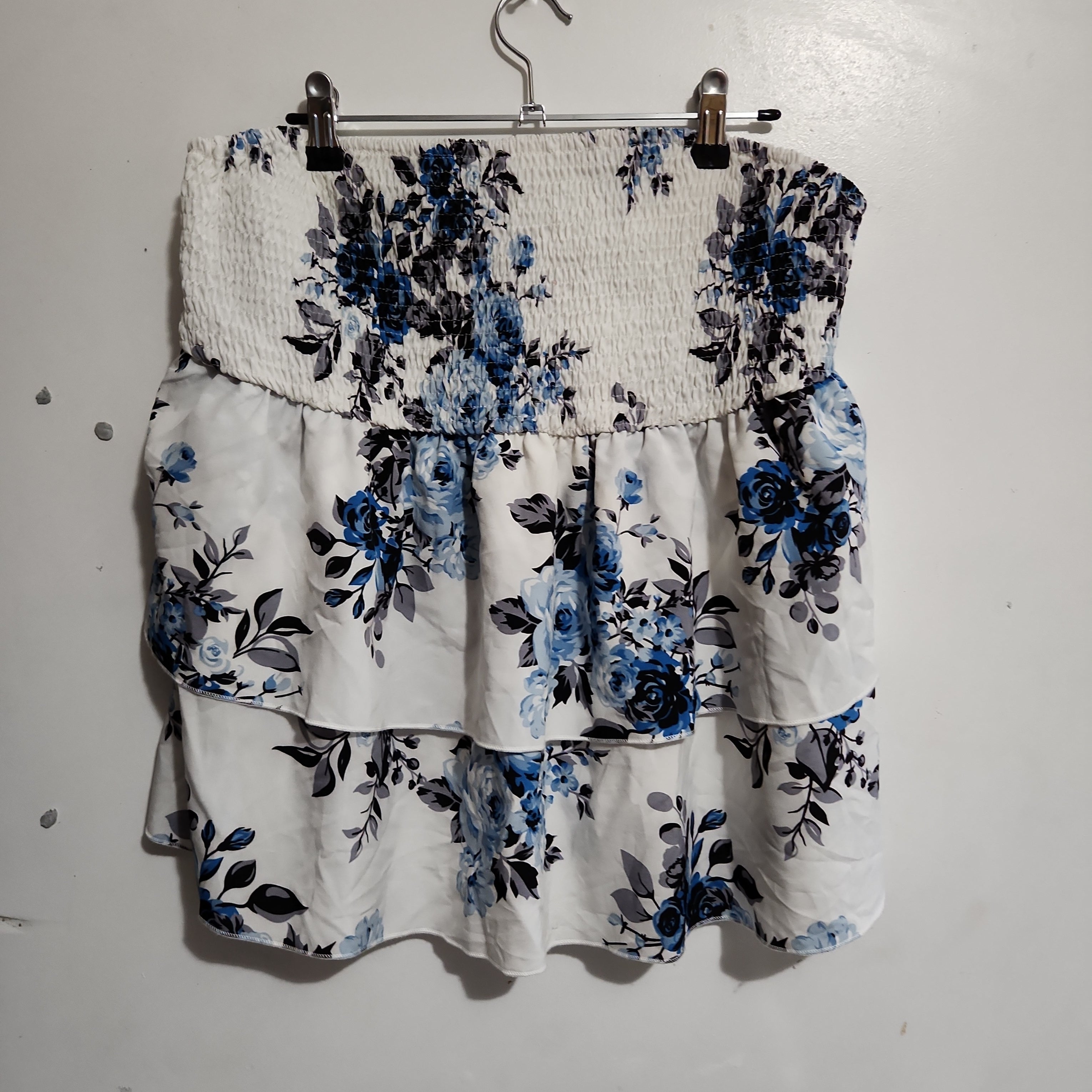 Shein Lune plus floral print peplum tube top size 1XL (18) - TOGA Multiverse