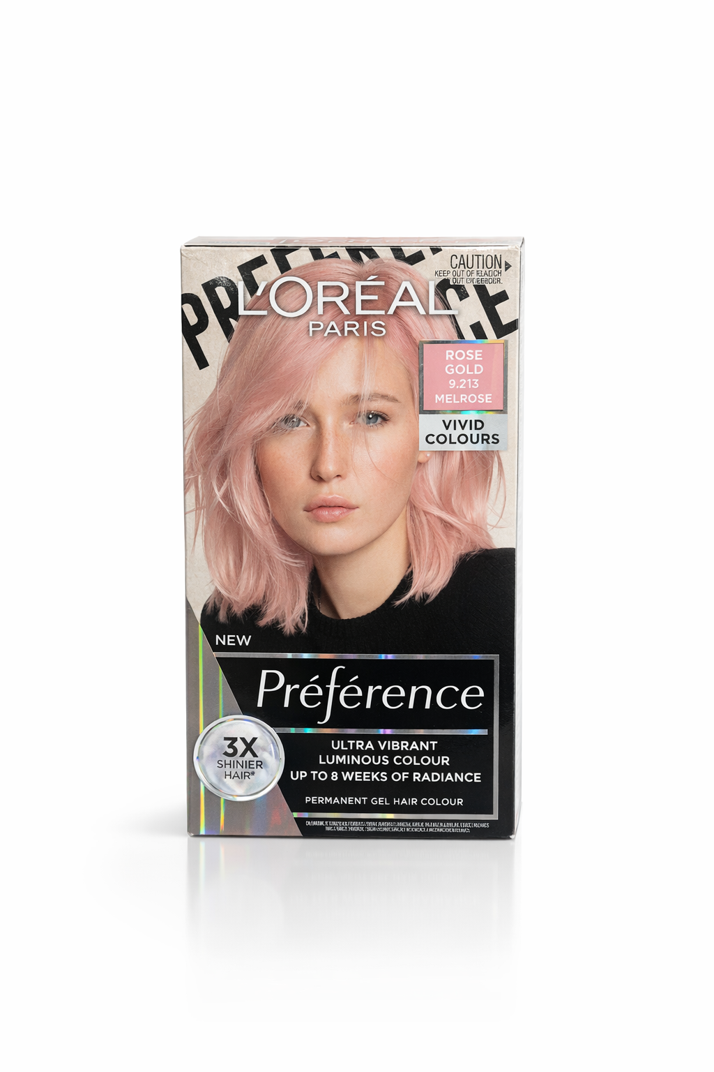 L'Oréal Paris Preference Rose Gold 9.213 Melrose hair dye
