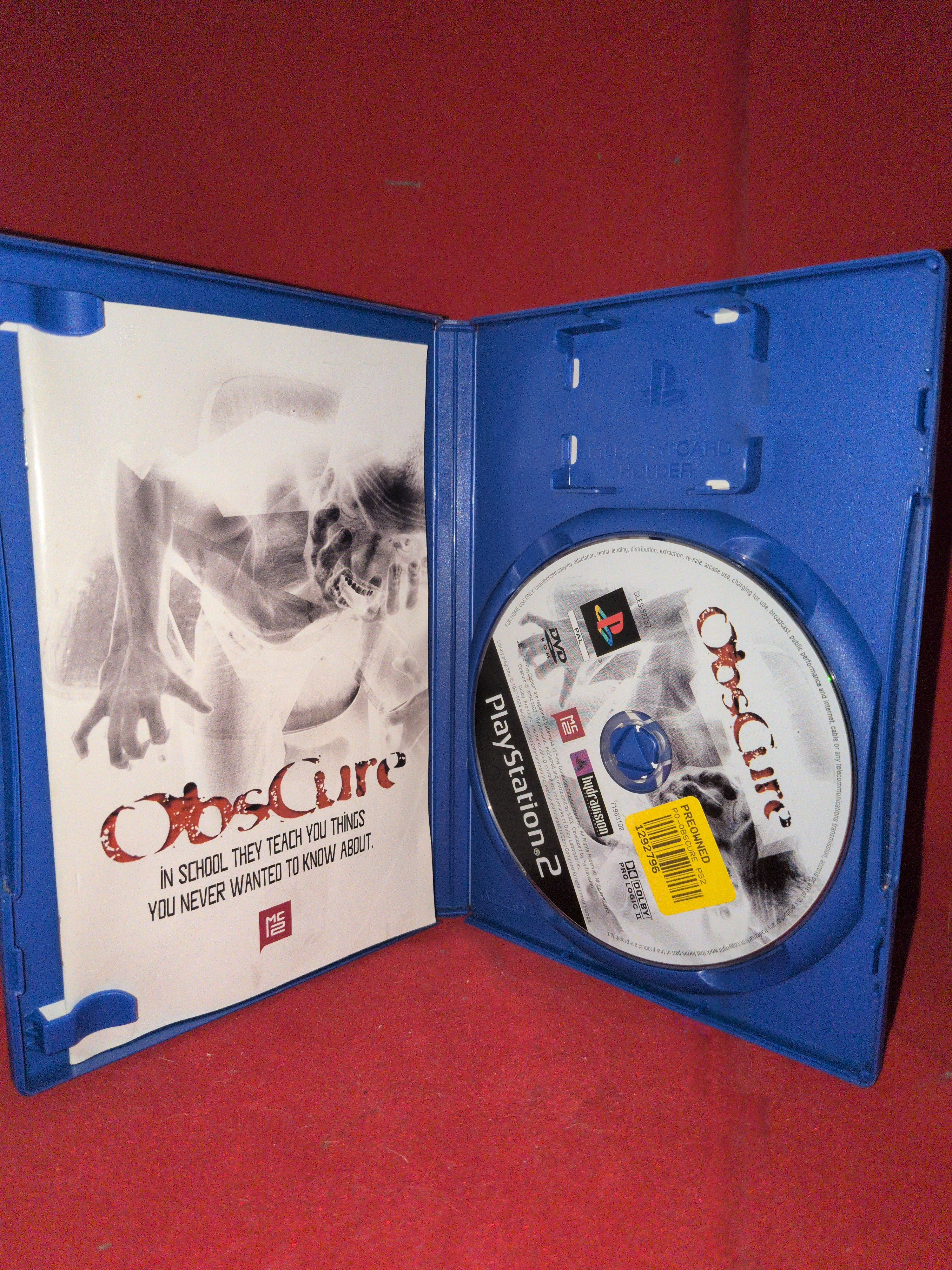 Obscure PS2 PlayStation 2 - TOGA Multiverse