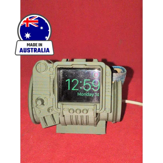 Fallout Pip-Boy 3000 Apple watch charger stand