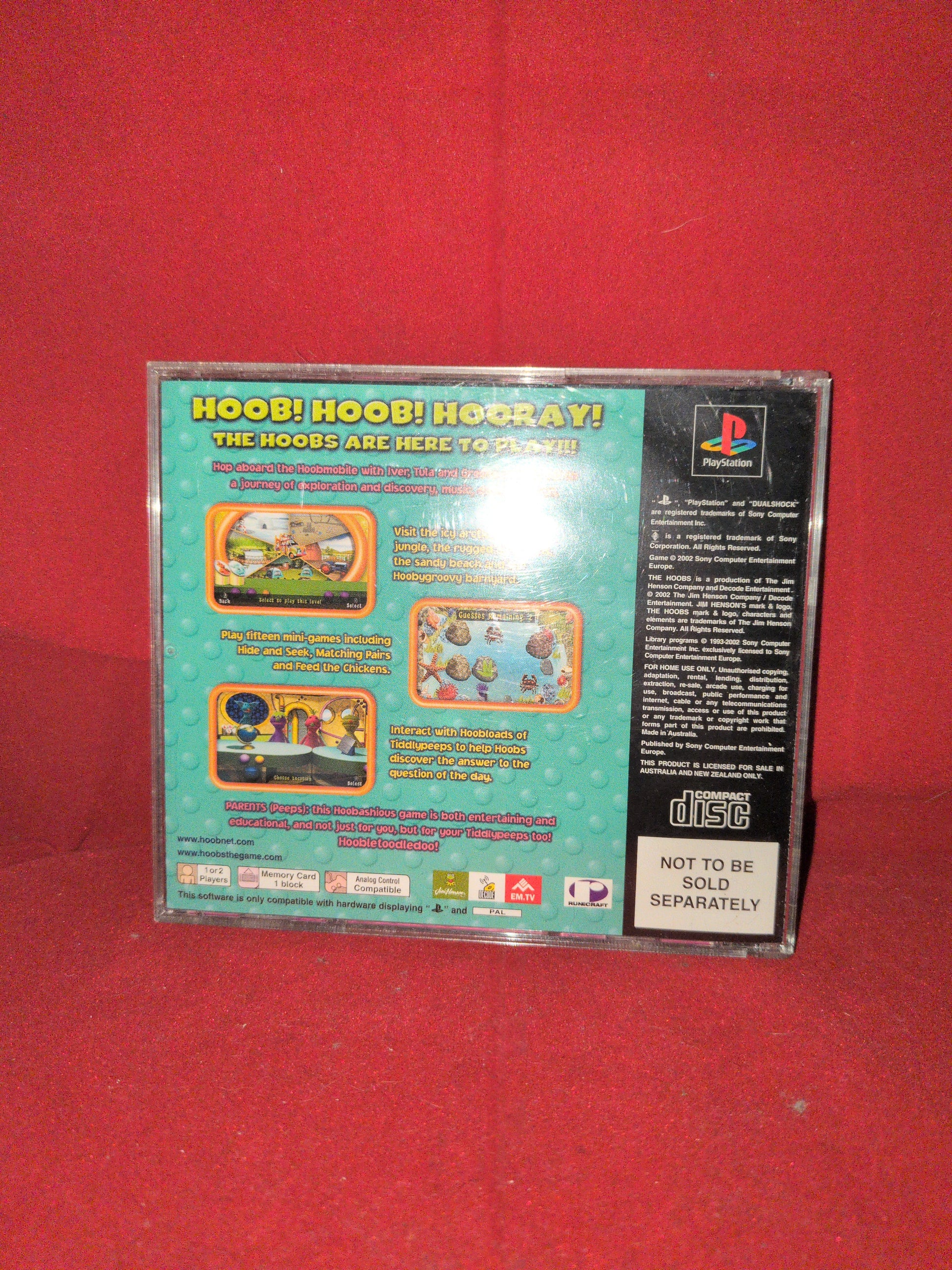 Jim Henson's The Hoobs PS1 PlayStation 1 - TOGA Multiverse