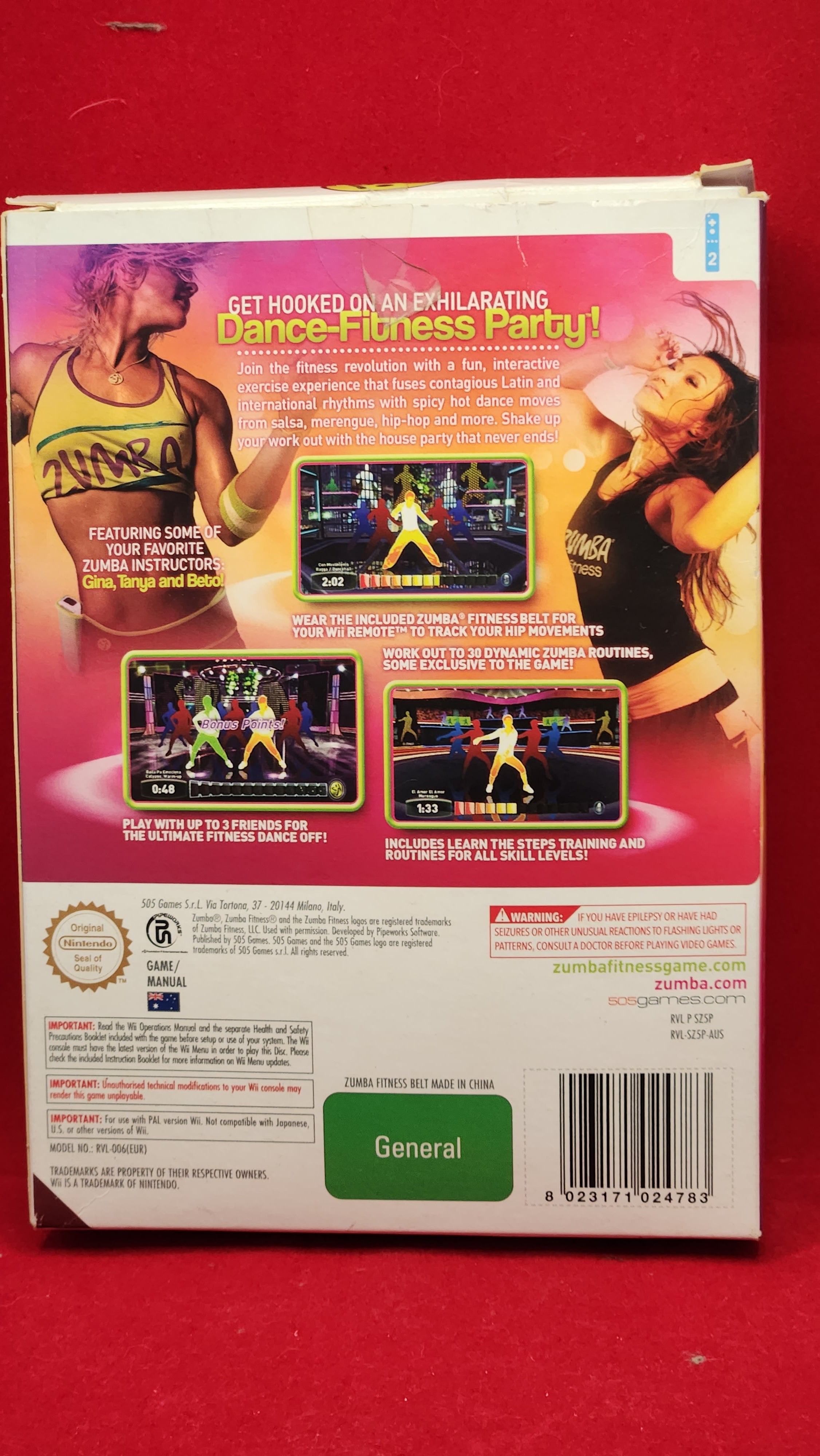 Wii Zumba - TOGA Multiverse