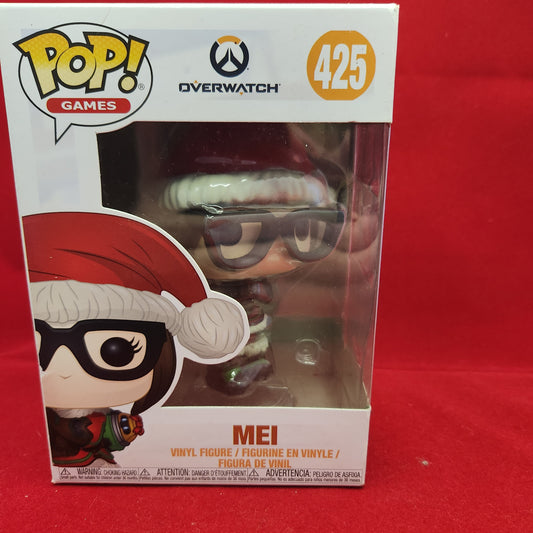 Overwatch Mei Christmas pop vinyl