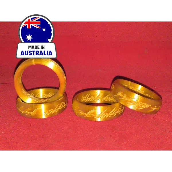 Lord of the rings the one ring napkin ring set of 4