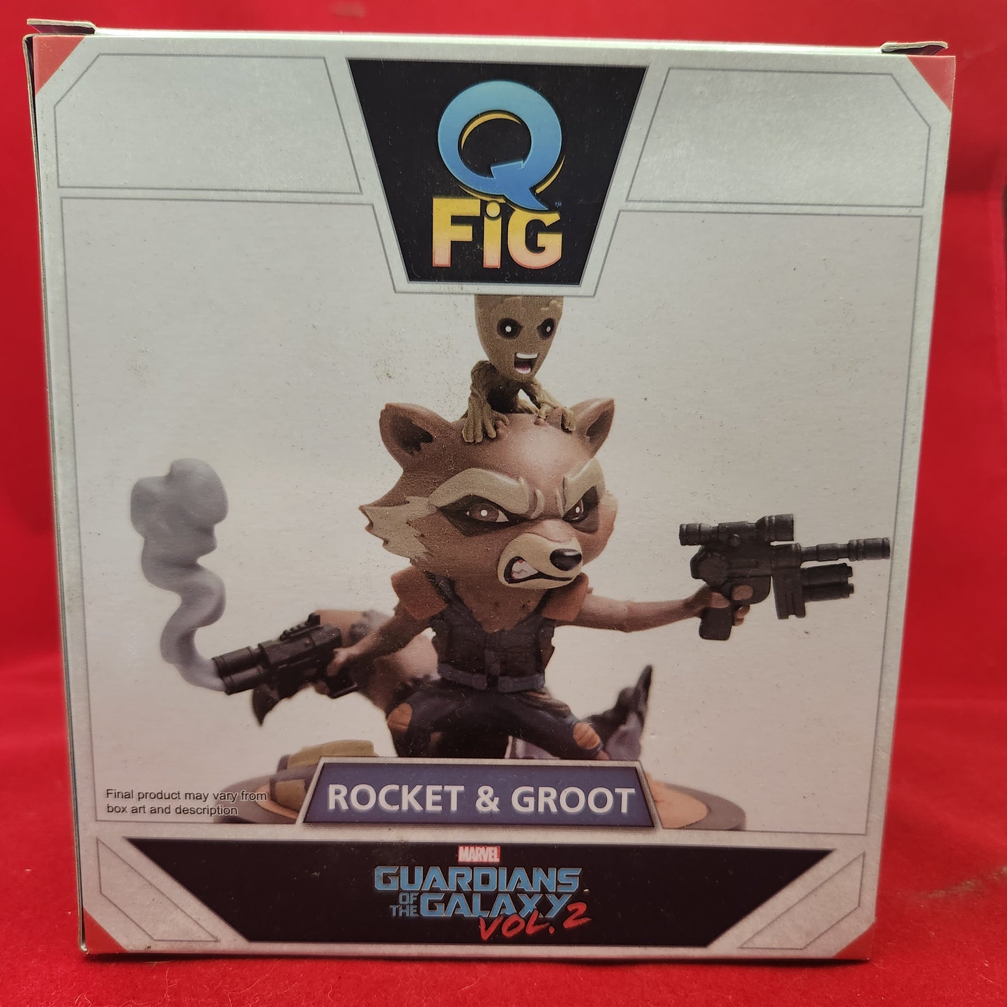 Qfig Rocket and Groot