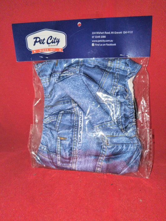 Doggy diaper denim look medium size - TOGA Multiverse