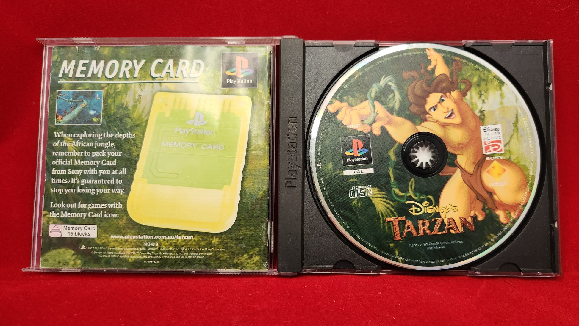 Disney's Tarzan playstation PS1 - TOGA Multiverse