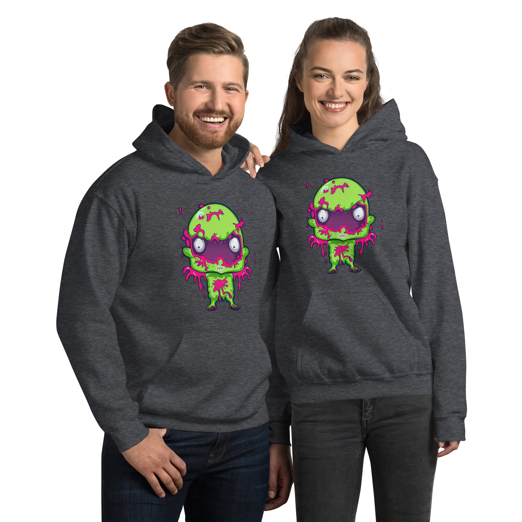 Unisex green comic zombie Hoodie - TOGA Multiverse