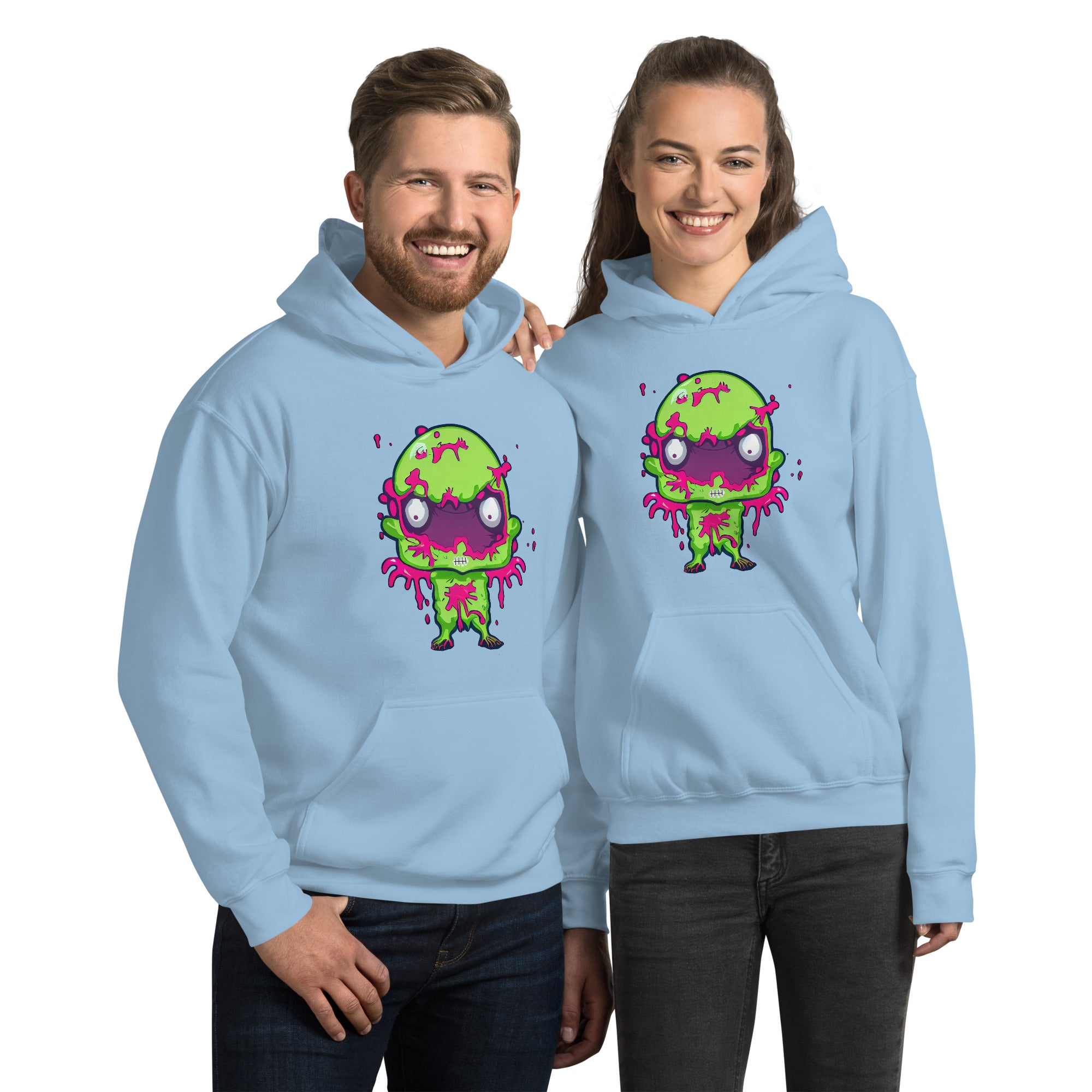 Unisex green comic zombie Hoodie - TOGA Multiverse