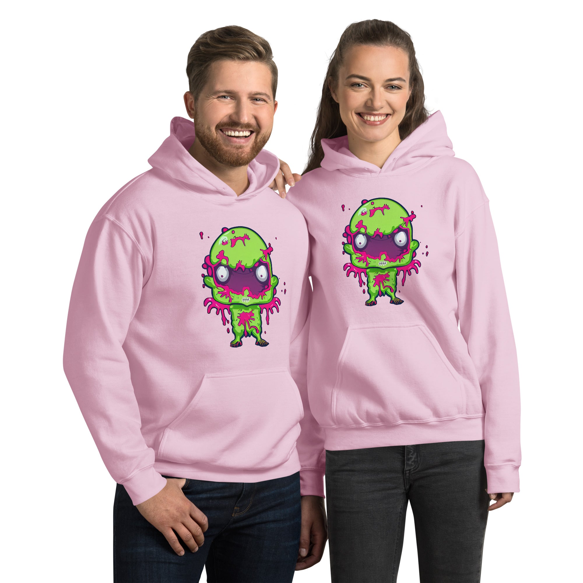 Unisex green comic zombie Hoodie - TOGA Multiverse