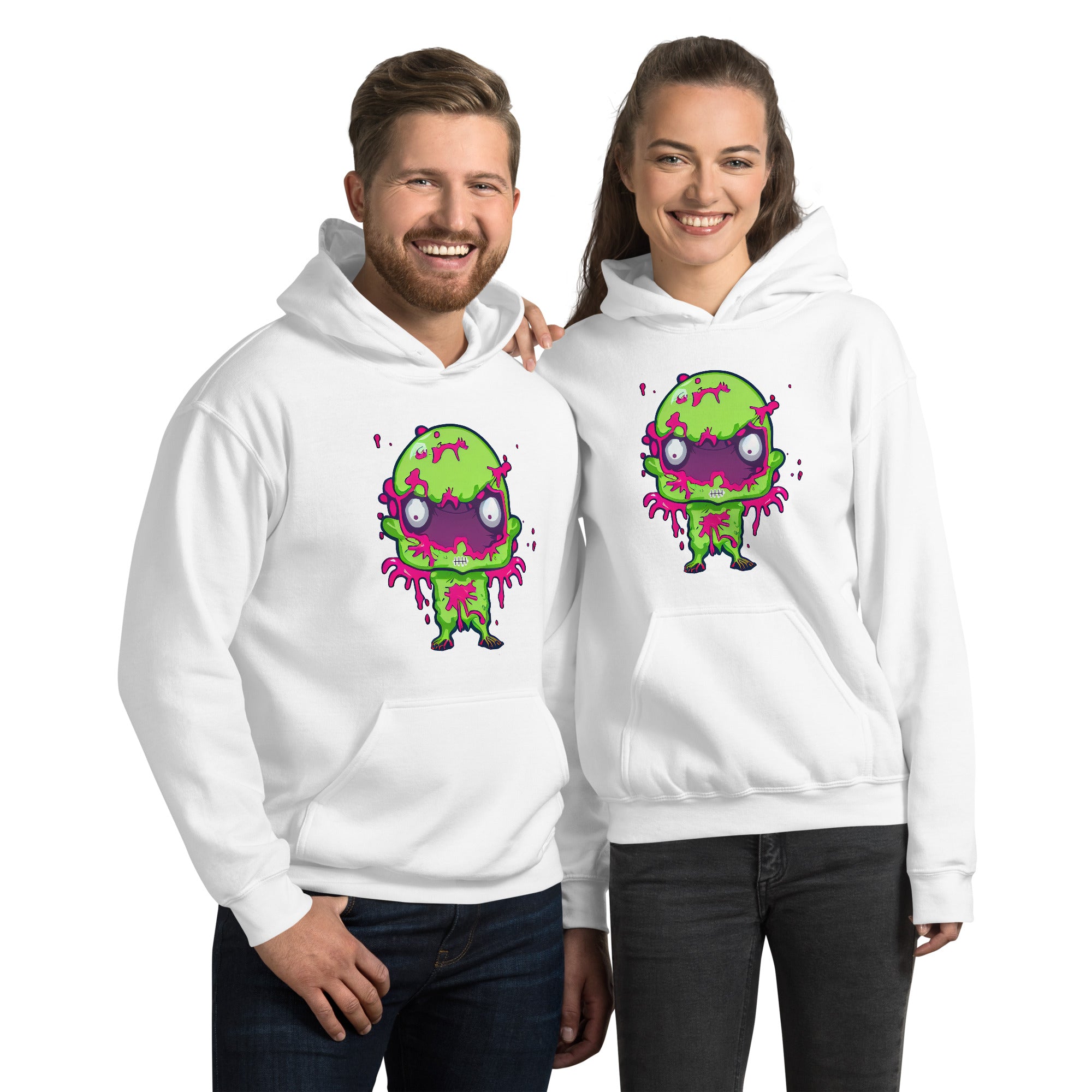 Unisex green comic zombie Hoodie - TOGA Multiverse