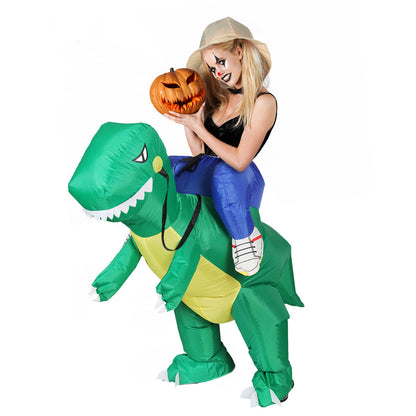 Inflatable Costume Suit Dinosaur Adult Fancy Dress Blow up Halloween Party - TOGA Multiverse