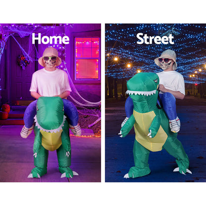 Inflatable Costume Suit Dinosaur Adult Fancy Dress Blow up Halloween Party - TOGA Multiverse