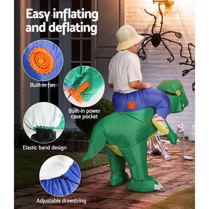 Inflatable Costume Suit Dinosaur Adult Fancy Dress Blow up Halloween Party - TOGA Multiverse