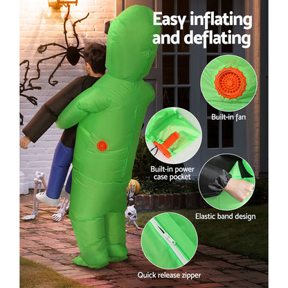 Inflatable Costume Halloween Adult Suit Alien Party Fancy Dress Cosplay Scary Blow up - TOGA Multiverse