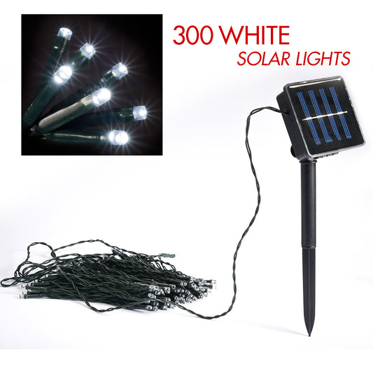 300 White solar LED string lights - TOGA Multiverse