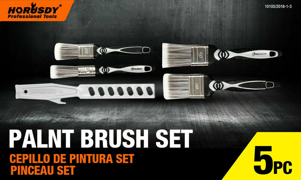 5Pc Paint Brushes Set Artist Acrylic Staining Home Garden Painting Handy Tool - TOGA Multiverse