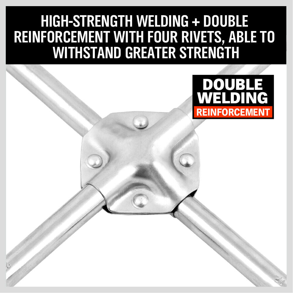 14" Wheel Brace Spanner 4-way Cross Wrench Car Tyre Nut 17 19 21 23mm Socket - TOGA Multiverse