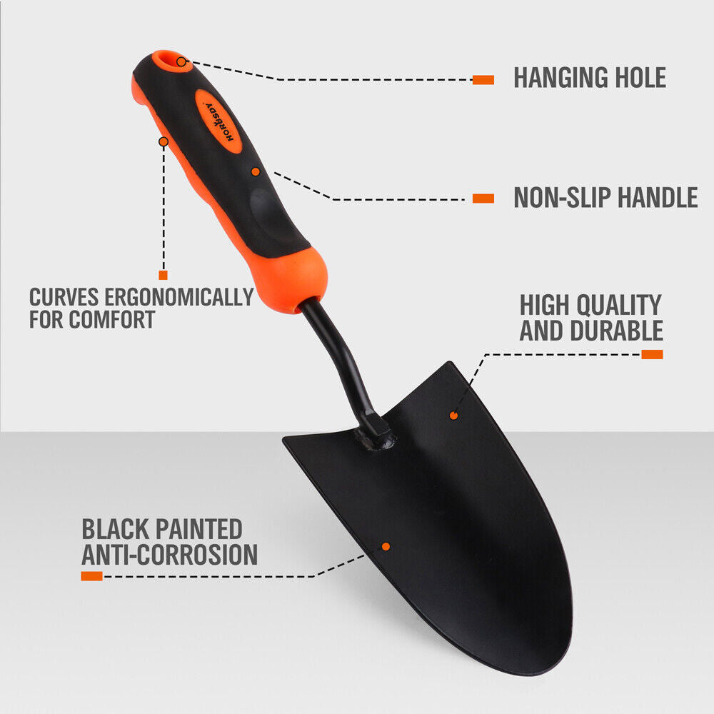 HORUSDY 13'' Garden Trowel Hand Shovel Spade Farmland Transplant Digging Tool - TOGA Multiverse