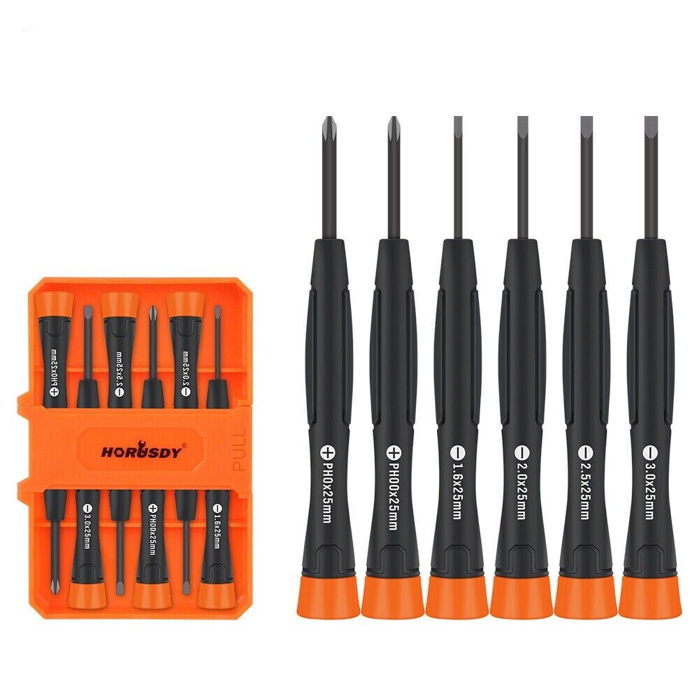 6Pc Precision Screwdriver Set Phillips Slotted Electronic PC Repair Small Driver - TOGA Multiverse