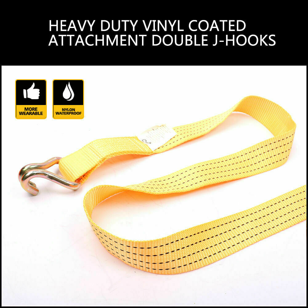 50mm x 10M Tie Down Strap Heavy Duty Ratchet Straps Trailer Boat 2000KG Loading - TOGA Multiverse