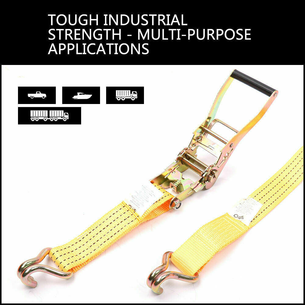 50mm x 10M Tie Down Strap Heavy Duty Ratchet Straps Trailer Boat 2000KG Loading - TOGA Multiverse