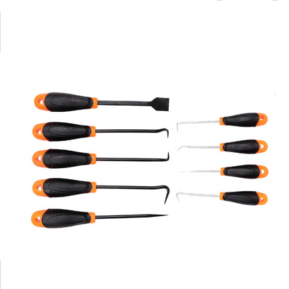 9pc Hook and Pick Tool Set Scraper ,Large Full & Small Mini Size Non-slip Handle - TOGA Multiverse