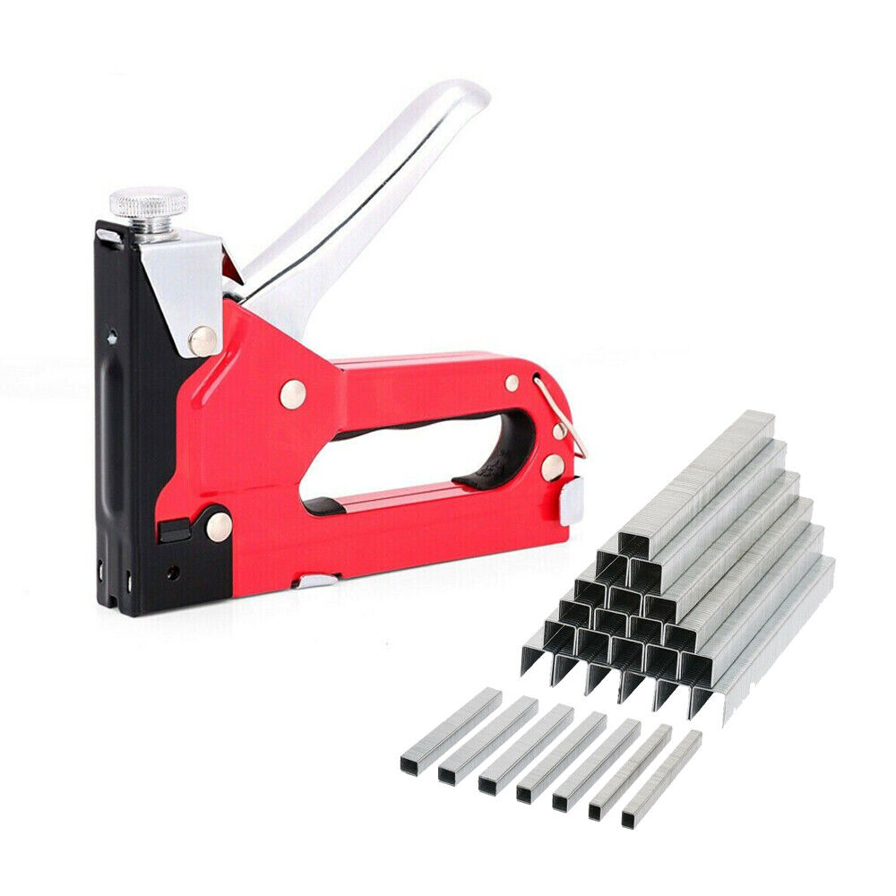 Heavy Duty Staple Gun Set 2in1 Stapler 1500Pc Staples Tacker Hand Fastener Tool - TOGA Multiverse